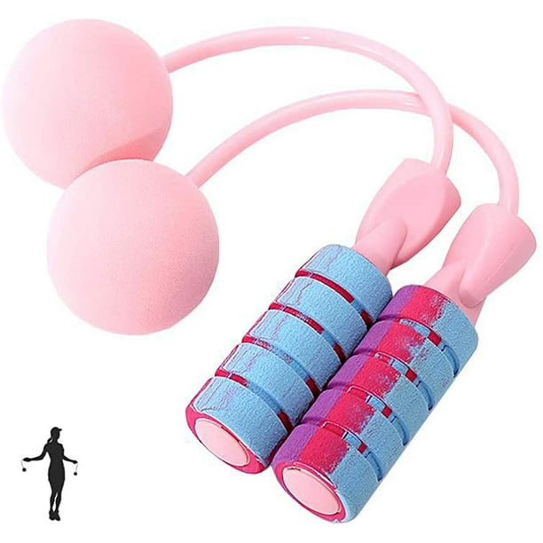 Ropeless Jump Rope for Indoor Outdoor Fitness Exercise Skipping Rope Workout for Men Women Kids GP Weighted Jump Rope Adjustable Tangle Free 